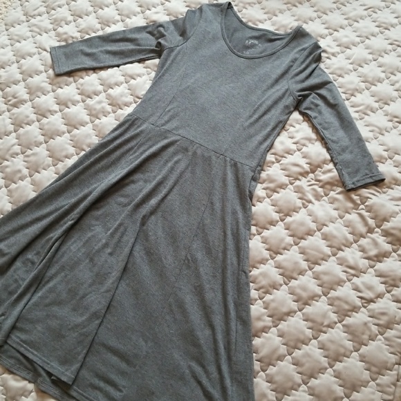 Donated. Casual Grey Dress - Picture 2 of 5